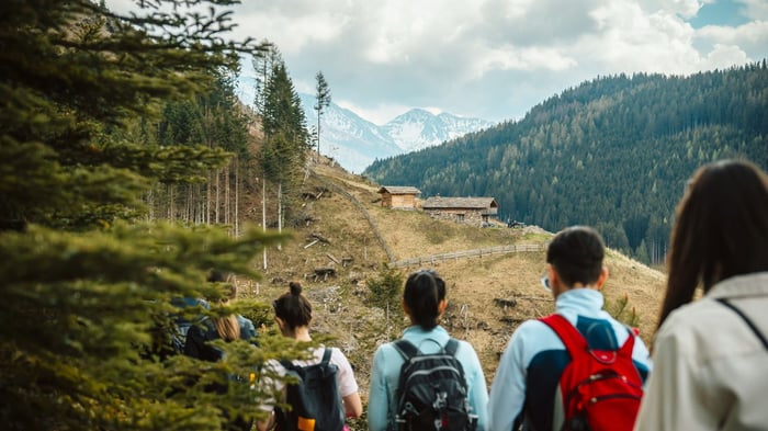 VAIA Team Building Experience in the Dolomites